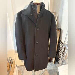 Hugo Boss Men's Black Coat